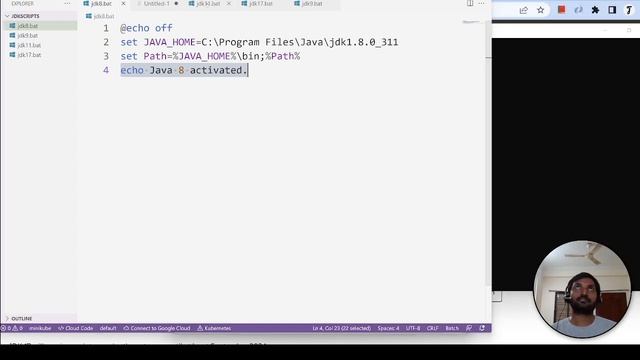 Manage Multiple JDK/ JAVA version on windows machine смотреть онлайн