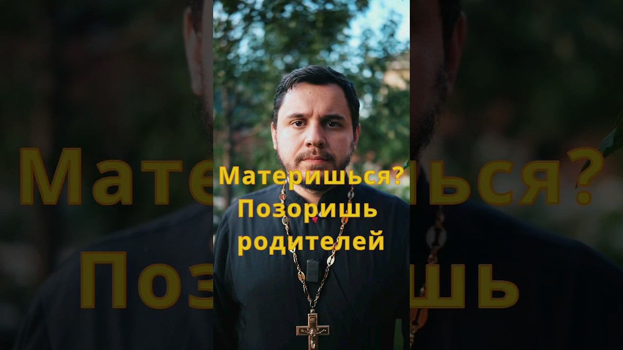 Мат - признак необразованности #священник #проповедь #православие #ответсвященника #культура #вера