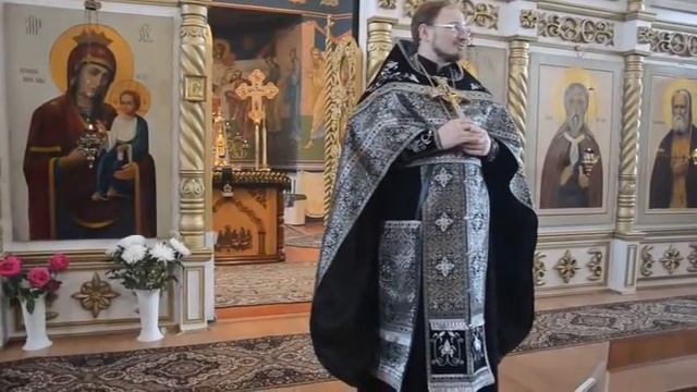 Проповедь иерея Владимира Боркова на Литургии Преждеосвященных Даров. 14.04.16 г. смотреть онлайн