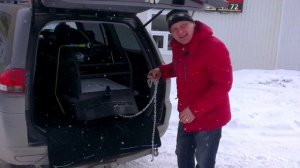 Погрузка мотособаки Baltmotors в автомобиль часть 2.