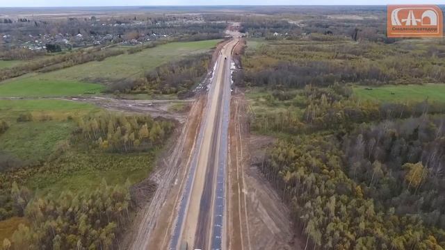 Строительство автодорожного обхода г Велиж в Смоленской области смотреть онлайн