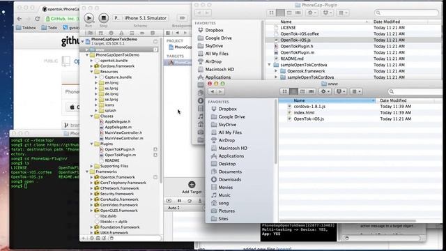 Intro to OpenTok's PhoneGap Plugin for iOS apps смотреть онлайн