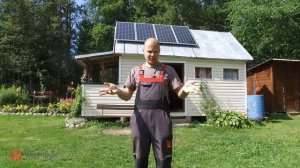Солнечные батареи для дачи. Самая лучшая система..mp4