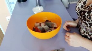 Как приготовить сочную рыбу в духовке. Простой рецепт ? Сытный и вкусный обед! Горбуша с картошкой.