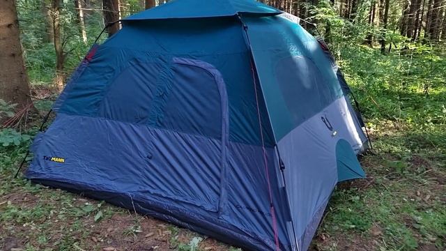 Обзор тент-палатка TauMANN Camping House смотреть онлайн
