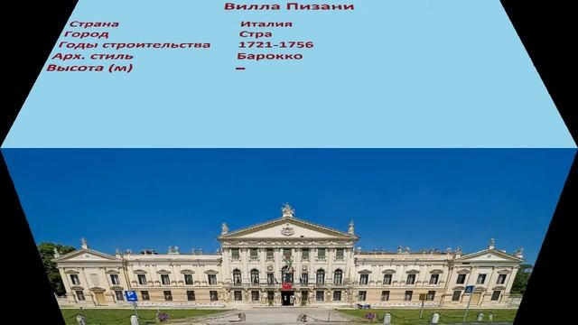 Вилла Пизани (Стра) смотреть онлайн