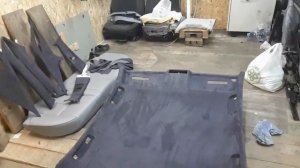 Потолок bmw e39 ,от и до, с перетяжкой