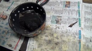 эксперимент- котел на отработанном масле