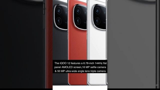 iQOO 12 in India comes with Latest Snapdragon 8 Gen3 processor