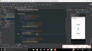 Android Studio Counter Tutorial