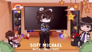 ☆ Aftons react to Michaels AUS || GCRV || gacha || Afton Family || Nix ☆