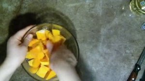 Тыква запеченная кусочками с сахаром. Тыква запеченная в духовке.