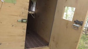 Будка кунг из фанеры в Курганский прицеп "Универсал".