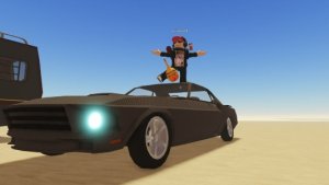 🚗проехали 25000 метров🚗Пыльная поездка в роблокс