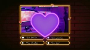 Mesmerizing Purple Colourful Neon Animated Twitch Stream Overlay! 💜