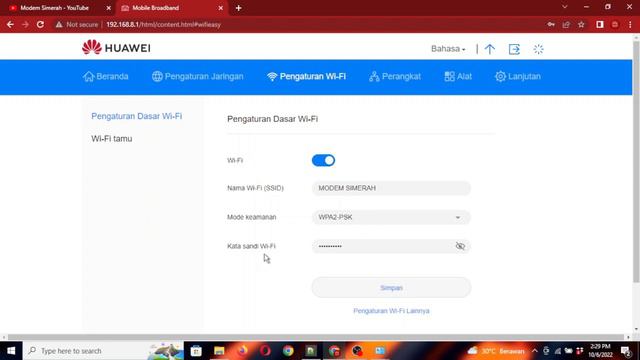 Cara Ganti Password Dan Nama Wifi Modem Orbit Telkomsel Sampai Sukses смотреть онлайн