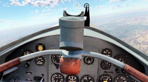 Бой на Як-15 в VR шлеме в War Thunder.