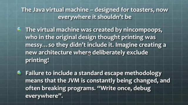 Why does the Java programming language suck so bad? смотреть онлайн