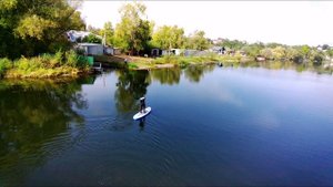 Сплав на сапе в октябре 2022.