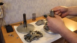 Подготовка вариатора Arctic к установке