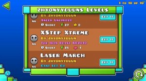 ЭТИ УРОВНИ ПОСТРОИЛА НЕЙРОСЕТЬ В GEOMETRY DASH 2.2