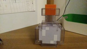 Real life Minecraft potion bottle!!!