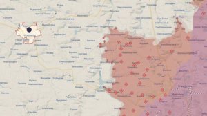 Карта продвижения наших войск за последние дни