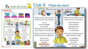 Song in Family and friends Level 2 Unit 8 _ What do you do in the morning_ _ Let's sing k