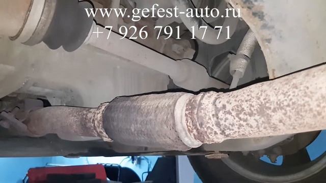 Ремонт глушителей, замена гофры глушителя, Раменское