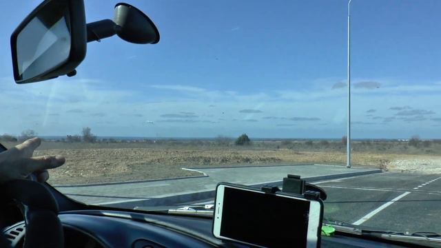 Аэропорт в Севастополе. Дорогу к нему уже проложили смотреть онлайн