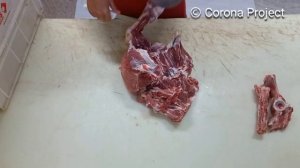Занятие 2. Обвалка задней части свиной полутуши. Школа Мясников - Corona Project