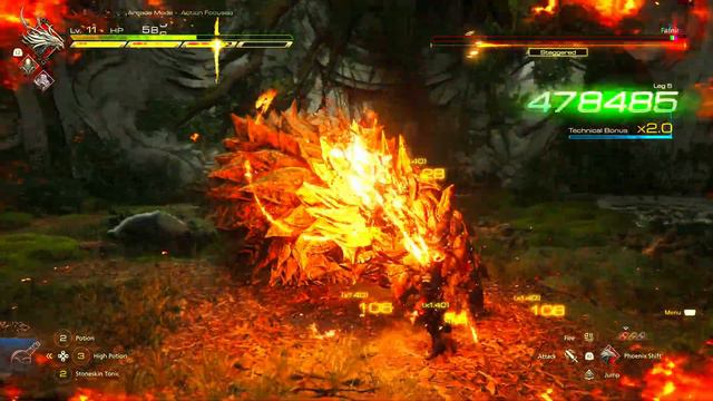 Final Fantasy XVI The Greatwood - Arcade Mode
