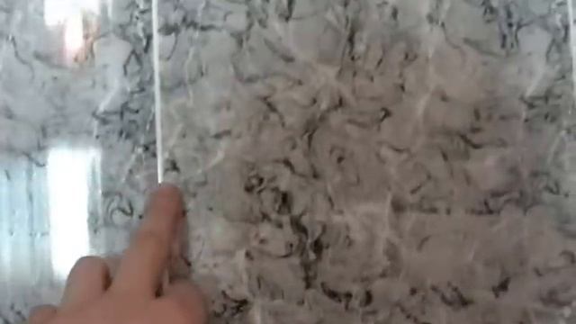 Ванная комната из ПВХ панелей с фризом (черный лев). Bathroom PVC panels with a frieze (black lion)