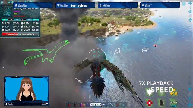 Chaos Griffin vs Pikkon The Creator (Ark: Survival Evolved - Primal Fear Lost Island w/Mods) смотреть онлайн