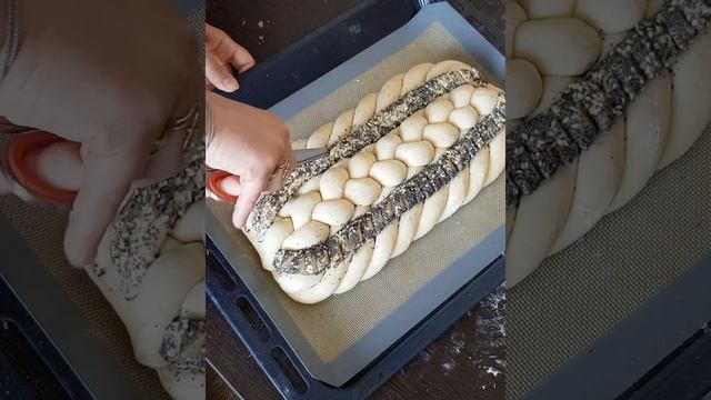 ? Piine împletită cu mac ? Плетенный батон с маком ? смотреть онлайн