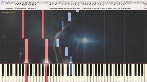 Это любовь - Скриптонит (Ноты и Видеоурок для фортепиано) (piano cover)