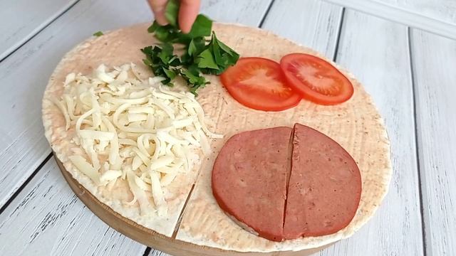 Тортилья с начинкой / Тортилья / Рецепт