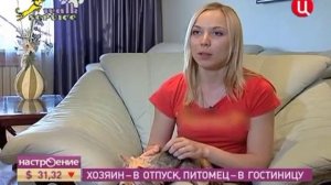 Передержка животных на дому и в зоогостинице, от канала ТВ Центр