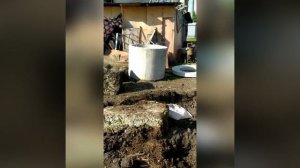 Монтаж погреба из бетонных колец