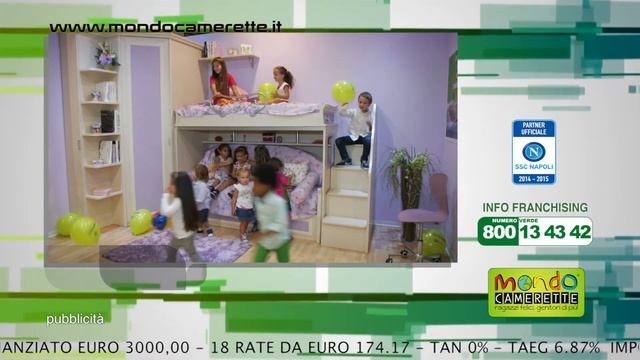 SPOT MONDO CAMERETTE MAGGIO 2015 RAI YOYO - RAI GULP смотреть онлайн