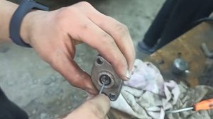 Как разобрать или установить натяжитель цепи на моторе af67 Honda dio af68?