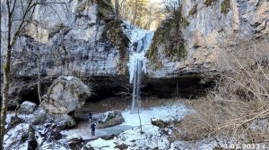 Мезмай, орлиная полка, Чинарский и Университетский водопад 3,01,2023