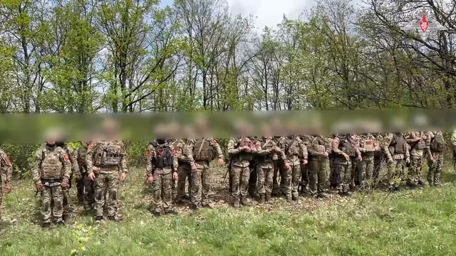 Награждение военнослужащих ЦВО