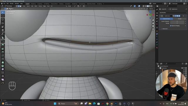 BLENDER для начинающих. Урок 2