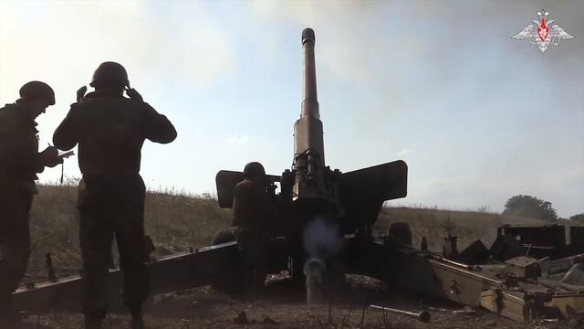 Боевая работа артиллеристов