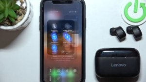 Как отключить от айфона наушники Lenovo True Wireless Stereo EarBuds HT18