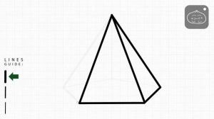 How to draw Pentagonal Pyramid | Simple & Easy