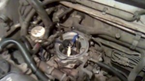 Промывка форсунки моновпрыск  Нисан премьера