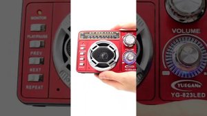 Портативное радио с USB, фонариком и подcветкой Yuegan YG-823LED