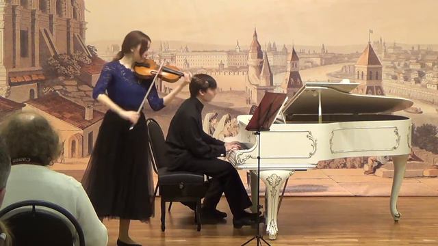 R. Schumann Violin sonata No.1 in A minor op. 105 I mov Ekaterina Demina Aleksandr Kliuchko